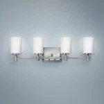 Hinkley Laurel 4-LIGHT 27 3/4"W Brushed Nickel Bath. Fixed Price $379.00.
