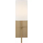 Crystorama VER-241-AG Veronica Bath Sconce Wall Light In Aged Brass. Fixed Price $178.00.