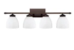 Capital Lighting Vanity Fixture Burnished BRONZE-8404BB-202 New Box. Fixed Price $49.95.