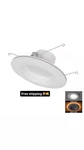 Eti Adjustable Cct Integrated Led Recessed Light Trim 6" 53804102. Fixed Price $23.00.