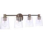 Craftmade 12633SB4 Emilio Light Inch Satin Brass Vanity Wall. Fixed Price $148.80.