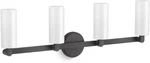 Kohler Lighting 35875-SC04 Crue 31"W Vanity Black. Fixed Price $491.30.