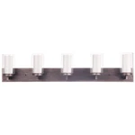 Craftmade 11642NIVNI5 Texture Bathroom Vanity Light. Fixed Price $202.38.