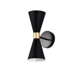 Warehouse Of Tiffany Smithy 5 In. 1-LIGHT Indoor Matte Black Finish Wall Sconce. Fixed Price $49.99.