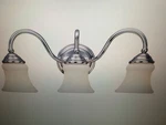 Sea Gull Lighting 40022-05 Three Bath Or Wall Chrome Finish. Fixed Price $37.50.
