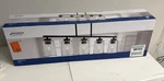 Progress Lighting 5 Matte Black Linear Chandelier P400424-31M. Fixed Price $69.00.