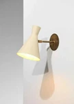 Handmade Brass Wall Sconce Stilnovo Italian Mid Century Modern Lamp, Adjustabl. Fixed Price $151.00.