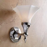 Ginger Empire Single Light Fixture Satin Nickel 682SO/SN. Fixed Price $399.99.