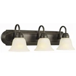 Allante 3-LIGHT Oil Rubbed Bronze Bath By Design House. Fixed Price $72.65.