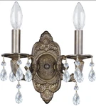 Crystorama 5022-VB-CL-MWP Paris Market Wall Sconce Venetian Bronze. Fixed Price $130.00.