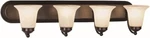Transglobe 30 4-LIGHT Rubbed Oil Bronze Vanity 3504ROB Ships Free. Fixed Price $42.95.