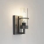 Tipace Black Wall Light Fixtures,industrial Sconces Clear Glass Mou.... Fixed Price $64.32.