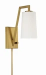 Crystorama Lighting Group AVO-B4201 Avon 12" Tall Wall Sconce Brass. Fixed Price $158.40.