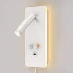 Dimmable Wall Lamp Mounted Reading Light Bedside Led Sconce Usb Port. Fixed Price $37.04.