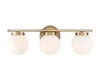 Meridian M80023 Light 24"W Bathroom Vanity - Brass. Fixed Price $286.00.