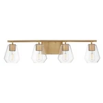 Maxim 21334CLNAB Geode Bathroom Vanity Light-natural Aged Brass. Fixed Price $258.00.