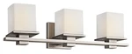 Kichler Tully 24" Vanity In Antique Pewter 3LIGHT Modern Bathroom. Fixed Price $125.00.