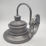 Quoizel SFD8411GV Seaford Galvanized Finish And Medium Wall Lantern Sconce. Fixed Price $149.99.
