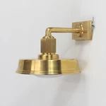 Visual Comfort CHD2298AB-WG Rhulmann 9" Wide Sconce In Antiqued Brass, Showroom. Fixed Price $395.00.