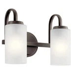Kichler Lighting 55086NI Kennewick 2 Bath Vanity Olde Bronze. Fixed Price $44.93.