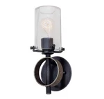 Kalco 7091VI Irvine 1-LIGHT Wall Sconce Vintage Iron. Fixed Price $308.00.