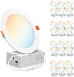 Parmida 6 Inch 5CCT Ultra-thin Led Recessed Light 24. Fixed Price $191.04.