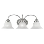 Livex Lighting Edgemont Bath Brushed Nickel 1533-91. Fixed Price $155.96.