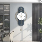 Jtwalclock Large Wall Clocks For Living Room Decor Modern Wood Metal Silent. Fixed Price $125.78.
