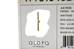 Alora Astrid Led Wall Sconce Light 10W Vintage Brass Metal Shade WV316402VBMS. Fixed Price $429.99.