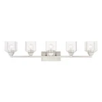 Livex Lighting 10385 Aragon 42"W Commercial Vanity - Nickel. Fixed Price $449.96.