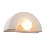 Justice Design Ambiance Crescent 1 Light Wall Sconce, Bisque CER-3020-BIS. Fixed Price $128.16.