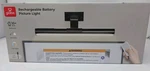 Rechargeable Battery Picture Light By Globe Dimmable Usb- Black 12" W/ Remote. Fixed Price $37.48.