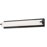 Afx Inc. AXLV2404LAJUDBK Axel Led 24.75 Inch Black Bath Vanity Wall Light. Fixed Price $178.00.