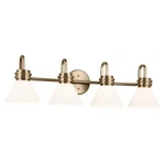 Bathroom Vanity Light 34 Wall Mount Champagne Bronze Kichler Farum. Fixed Price $821.99.