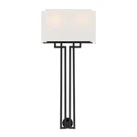 Minka Lavery 2951-572 Upham Estates Light Wall Sconce Ada Fabric Shade. Fixed Price $184.00.