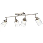 4-LIGHT Track Lighting Fixtures, Rotatable Head Bathroom Vanity C.... Fixed Price $239.99.