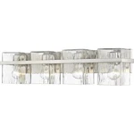 Z-lite 1938-4V-BN Bennington Bathroom Vanity Light Brushed Nickel. Fixed Price $399.50.