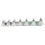 Nuvo Ballerina 7 Light 48" Vanity W/ Glass Bell Shades 60-290. Fixed Price $207.99.