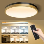 Lightania 15 Inch Flush Mount Ceiling With Remote Control & Night Light.... Fixed Price $92.87.