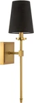 Kira Home Torche 20" Modern Sconce/wall Light + Black Linen Shade, Warm Bra. Fixed Price $48.54.