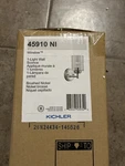 Kichler Winslow 1-LIGHT Brushed Nickel Bathroom Indoor Wall Sconce Seeded. Fixed Price $22.77.