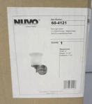 Satco Nuvo 60-4121 Harmony Single Light 6" Wide Bathroom Sconce With Frosted. Fixed Price $19.96.