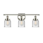 Innovations Ballston Sm 3-LT Vanity, Nickel Colorful/bell 916-3W-PN-G54. Fixed Price $325.60.