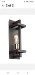Feiss WB1826NWB Finnegan 17" Wall Sconce New World Bronze. Fixed Price $54.00.