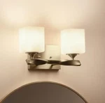 Kichler Marette 13.5" 2 Light Vanity Champagne Bronze 55001CPZ. Fixed Price $89.99.