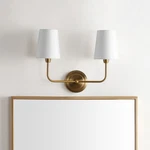 Safavieh Ezra Two Light Wall Sconce Brass. Fixed Price $57.58.