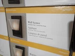 Portfolio Wall Sconce - Black 0294377. Fixed Price $16.99.