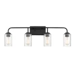Designers Fountain Logan Light Bath Bar, Matte Black 96404-MB. Fixed Price $179.12.