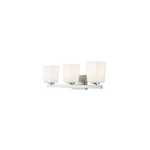 Canarm Hartley 3-LIGHT Vanity Brushed Nickel Opal Glass Fixture. Fixed Price $41.99.