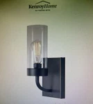 New Kenroy Home 12'' Wall Sconce Matte Black Antique Bronz Modern Light Fixture. Fixed Price $19.95.
